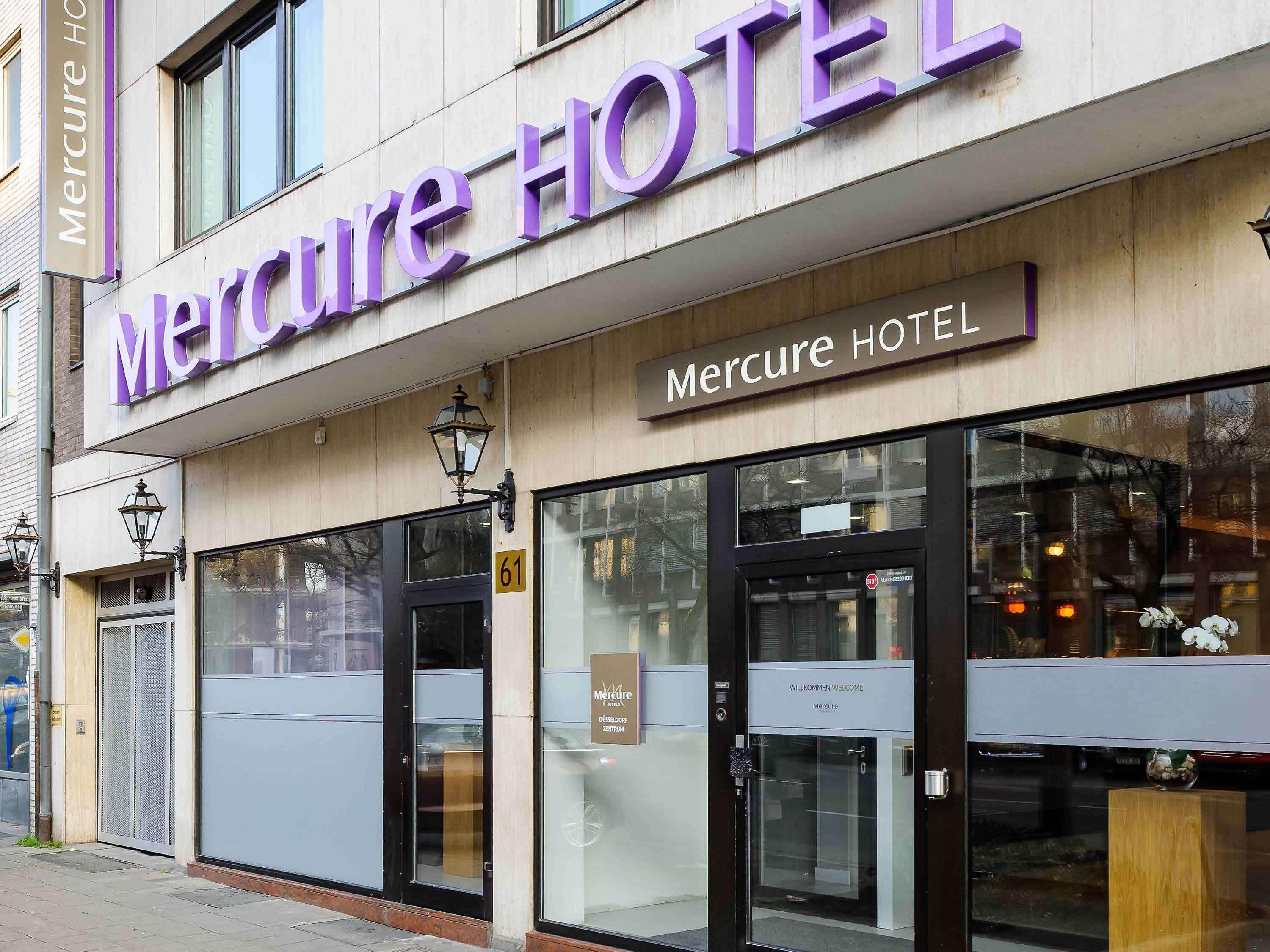 Mercure Hotel Duesseldorf Zentrum Bagian luar foto